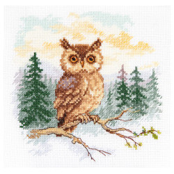 Cross stitch kit "Tales of the forest. Owl" S0-242