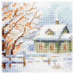 Cross stitch kit "Winter came. Snowy" S0-240