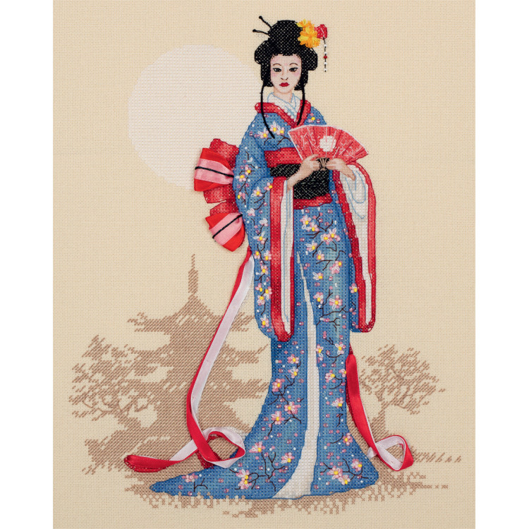 Kreuzstichset „Frauen aus aller Welt. Japan“ PNM-7264