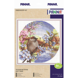 Cross stitch kit PANNA "Warm breeze" PPT-0164