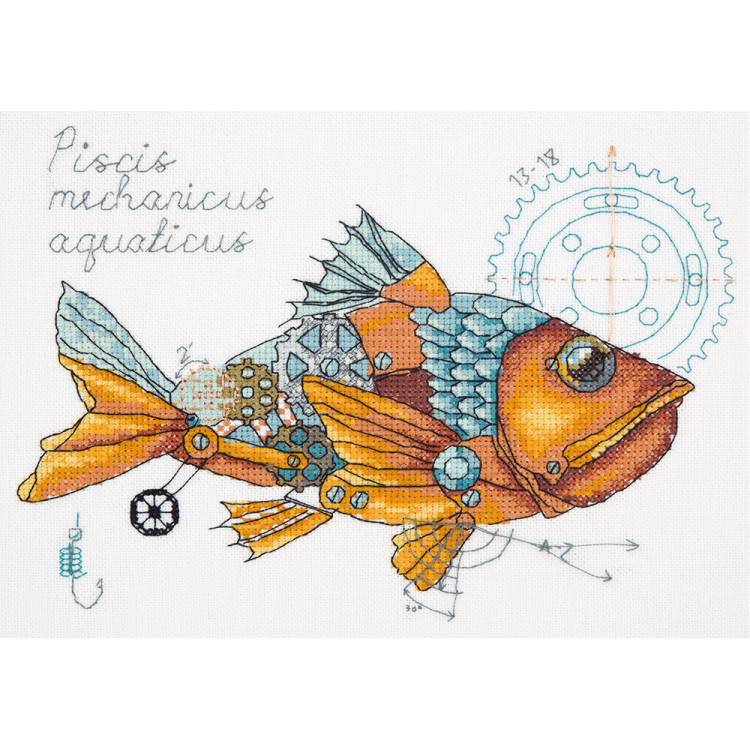 Cross stitch kit PANNA "Fish" PM-1914