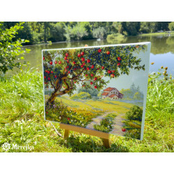 Cross stitch kit The Old Apple Tree 29,5x38,5 cm SK255