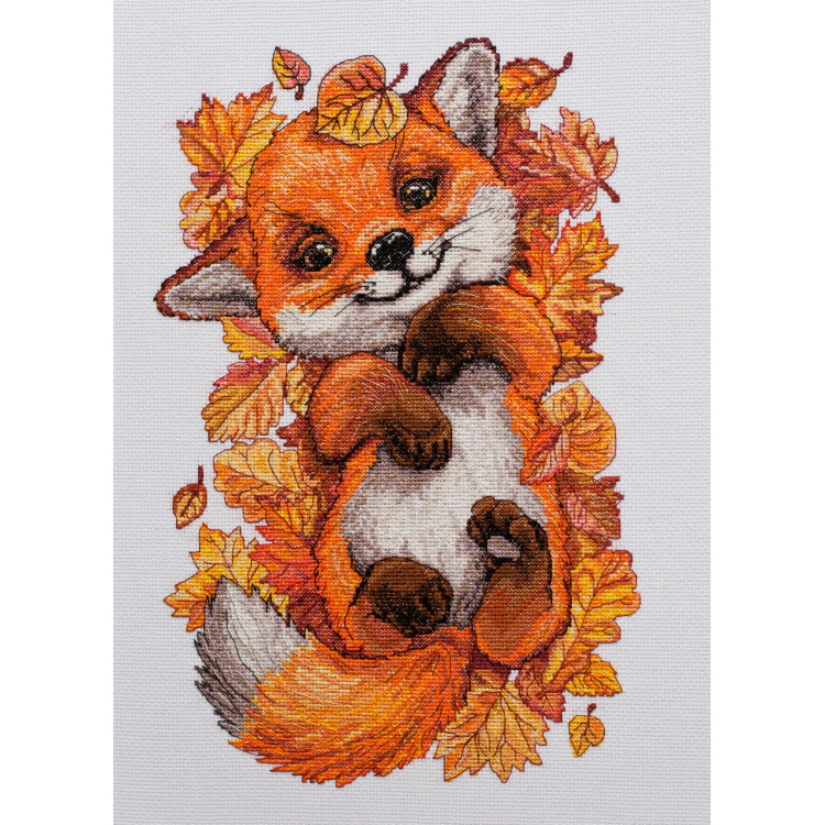 Cross-stitch kit First autumn 24x36 cm AAH-112