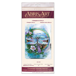 Main Bead Embroidery Kit Summer water colors-3 30x34 cm AAB-503