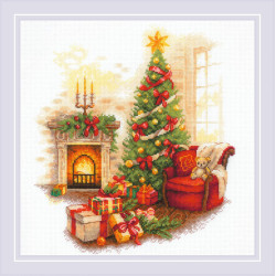 Cross stitch kit Christmas Serenity 30x30 SR2265