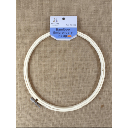 Embroidery hoop bamboo 22cm AH220