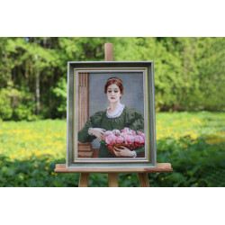 Cross stitch kit Pions 32x42 cm S/MK105