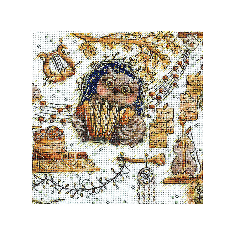 Cross stitch kit "Magical beasts. Owl" SANV-50