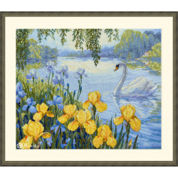 Cross stitch kit "Enchanted Pond" 28x34 SK263