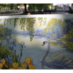 Cross stitch kit "Enchanted Pond" 28x34 SK263