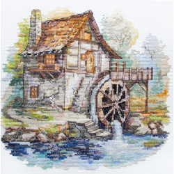 Cross-stitch kits - Symphony of water (Deco Scenes) 22x22 cm AAH-237