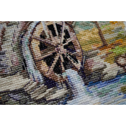 Cross-stitch kits - Symphony of water (Deco Scenes) 22x22 cm AAH-237