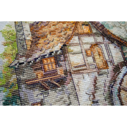 Cross-stitch kits - Symphony of water (Deco Scenes) 22x22 cm AAH-237