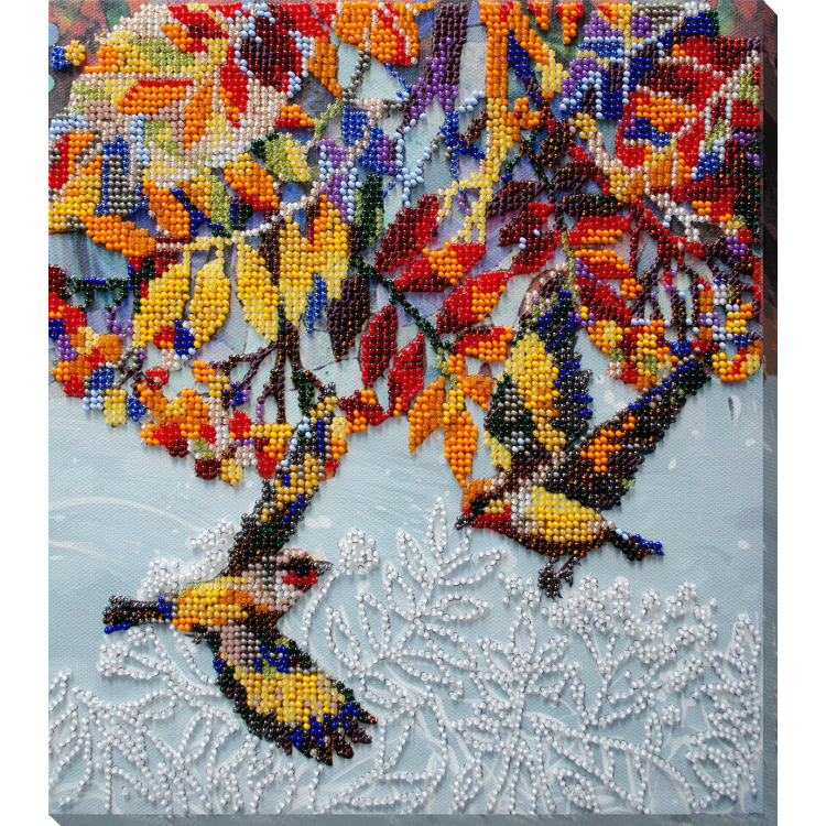 Main Bead Embroidery Kit - Under the viburnum (Deco Scenes) 23x26 cm AAB-922