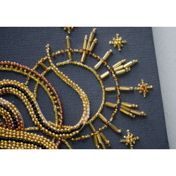 Main Bead Embroidery Kit Golden talisman (Deco Scenes) 20x25 cm AAB-921