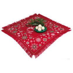 Cross stitch kit "Winter Patterns Table Topper" 45x45 cm SR2252