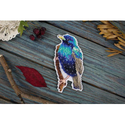 Cross stitch kit "A starling" SR-946