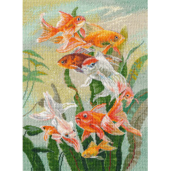 Cross stitch kit "Golden Dance" S1630