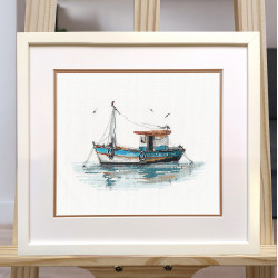 Cross stitch kit "Boat-2" S1621