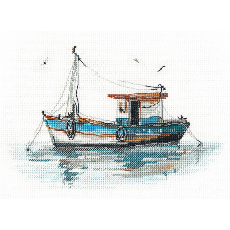 Cross stitch kit "Boat-2" S1621