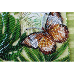 Mid-sized bead embroidery kit - Monsters (Flowers) 20x20 cm AAMB-028