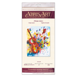 Main Bead Embroidery Kit - Sparks of sound (Musical display) 30x40 cm AAB-629