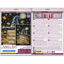 Cross-stitch kits Magic pages (Deco Scenes) 18x26 cm AAH-240