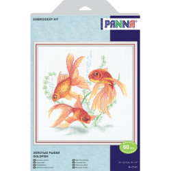 Cross stitch kit PANNA "Goldfish" PR-7141