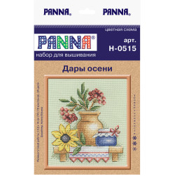 Cross stitch kit PANNA "Gifts of Autumn" PN-0515