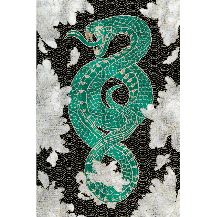 Cross stitch kit PANNA "Eastern snake" PF-7487