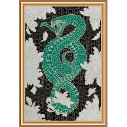 Cross stitch kit PANNA "Eastern snake" PF-7487