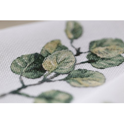 Cross stitch kit PANNA "Eucalyptus branch" PC-7296