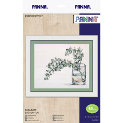 Cross stitch kit PANNA "Eucalyptus" PC-7281