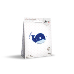 Cross stitch kit KLART "Brooch. Whale" KL10-041