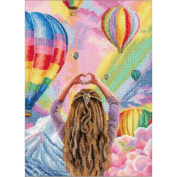 Cross stitch kit Heavenly extravaganza S/Z062