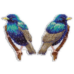 Cross stitch kit "A starling" SR-946