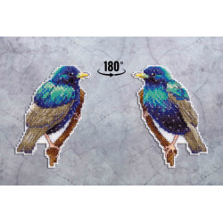 Cross stitch kit "A starling" SR-946