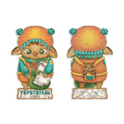 Cross stitch kit "Hamster tamer" SR-1104