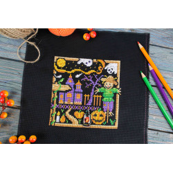 Cross stitch kit "Mini Sampler. Halloween" SNV-940