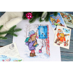 Cross stitch kit "Two wishes" SNV-915