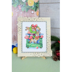 Cross stitch kit "New Year's chores" SM-781