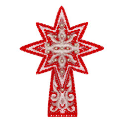 Cross stitch kit "Frost patterns. Star" ST-1080