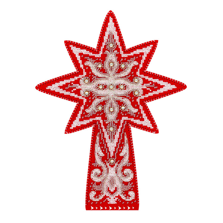 Cross stitch kit "Frost patterns. Star" ST-1080