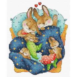 Cross stitch kit "Bunny's Dreams" SM-769