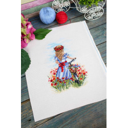 Cross stitch kit "Poppy Dreams" SNV-848