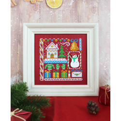 Cross stitch kit "Mini Sampler. New Year" SNV-939