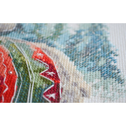 Cross-stitch kits In the arms of winter (Deco Scenes) 24x20 cm AAH-245