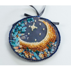 Decoration kit Star, shine! (Winter tale) 13.2x6.6 cm AABT-037