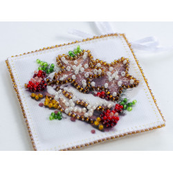 Decoration kit Holiday baking (Winter tale) 13.2x6.6 cm AABT-033