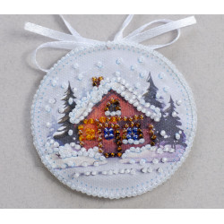 Decoration kit Winter wizard (Winter tale) 13.2x6.6 cm AABT-030